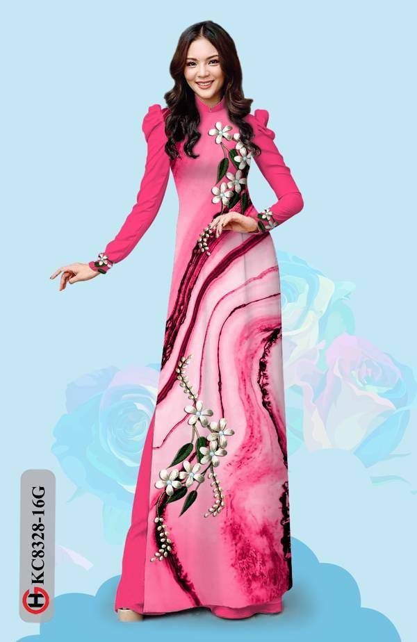 Vải Áo Dài Hoa Văn Mới Ra AD KC8328 45 Vải Áo Dài Hoa Văn Mới Ra AD KC8328