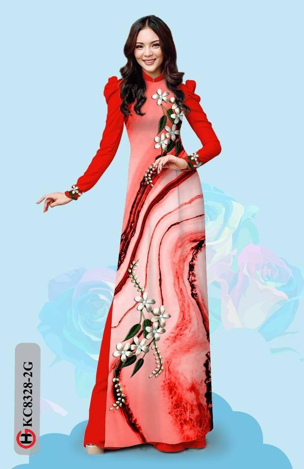 Vải Áo Dài Hoa Văn Mới Ra AD KC8328 43 Vải Áo Dài Hoa Văn Mới Ra AD KC8328