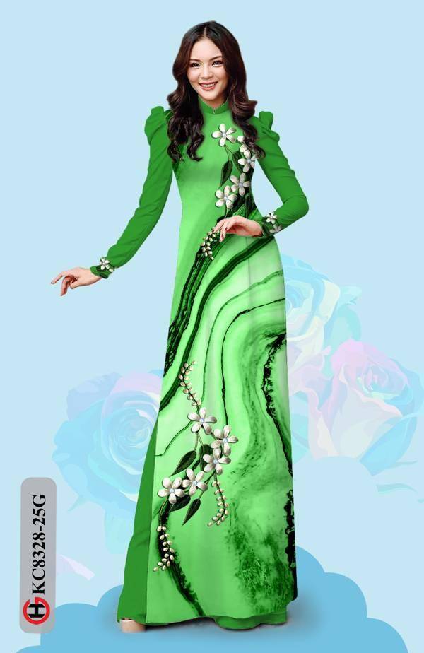 Vải Áo Dài Hoa Văn Mới Ra AD KC8328 49 Vải Áo Dài Hoa Văn Mới Ra AD KC8328