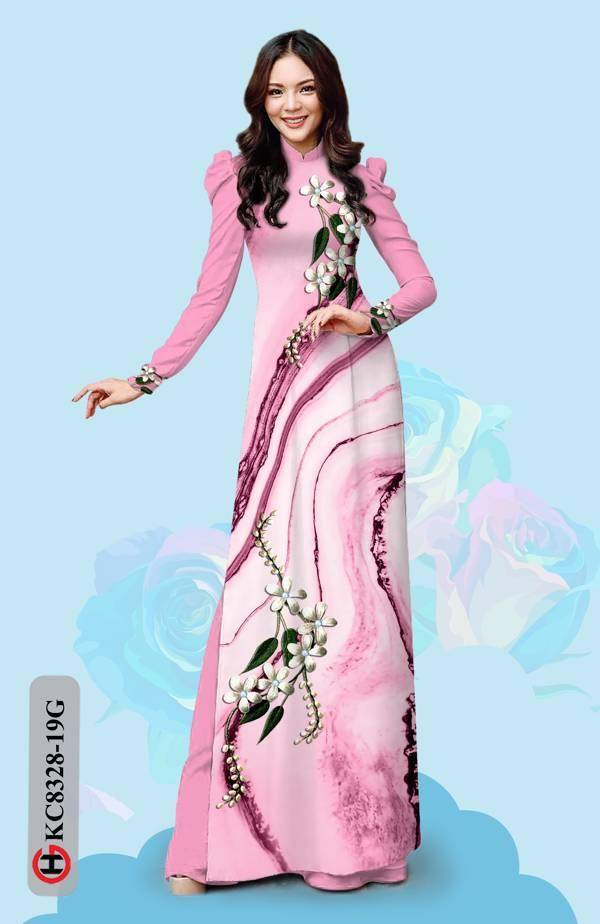 Vải Áo Dài Hoa Văn Mới Ra AD KC8328 46 Vải Áo Dài Hoa Văn Mới Ra AD KC8328