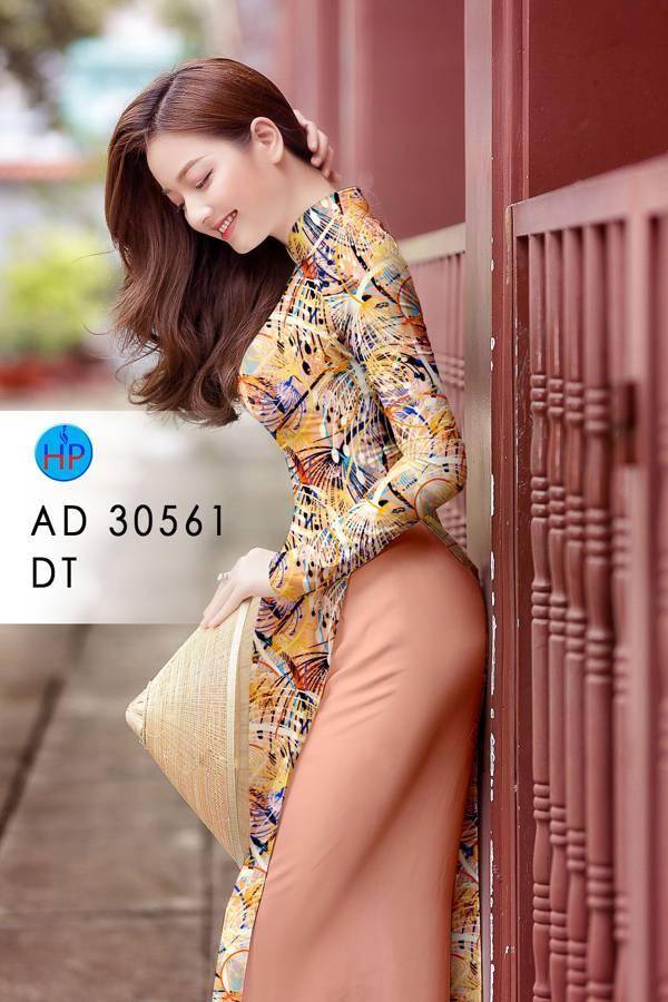 Vải Áo Dài Hoa Văn Thiết Kế 2021 AD 30561
