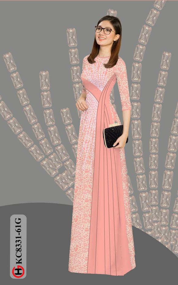 Vải Áo Dài Hoa Văn Độc Đáo AD KC8331 41 Vải Áo Dài Hoa Văn Độc Đáo AD KC8331