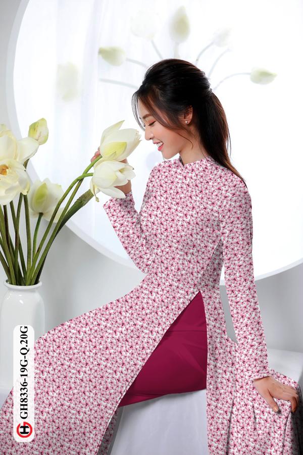 Vải Áo Dài Hoa Nhí Độc Đáo AD GH8336 44 Vải Áo Dài Hoa Nhí Độc Đáo AD GH8336