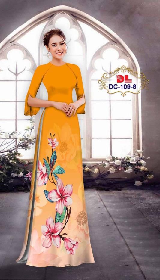 Vải Áo Dài Hoa Sứ Vừa Ra AD DC109 28 Vải Áo Dài Hoa Sứ Vừa Ra AD DC109