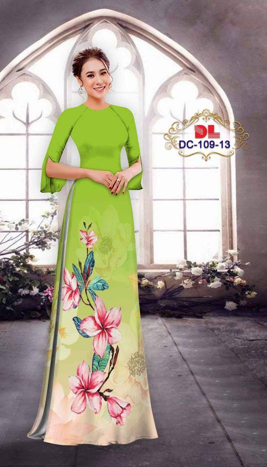 Vải Áo Dài Hoa Sứ Vừa Ra AD DC109 32 Vải Áo Dài Hoa Sứ Vừa Ra AD DC109