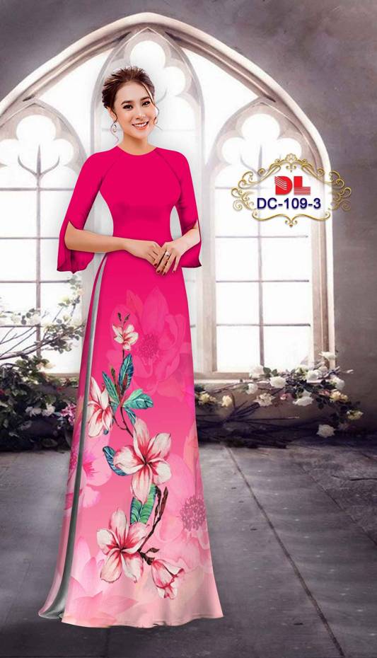 Vải Áo Dài Hoa Sứ Vừa Ra AD DC109 35 Vải Áo Dài Hoa Sứ Vừa Ra AD DC109