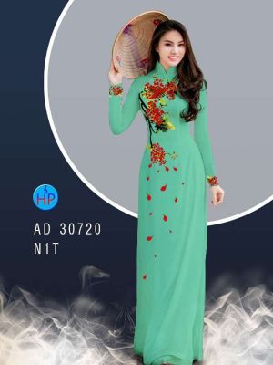 Vải Áo Dài Hoa Phượng Mới Ra AD 30720 33 0a8b48d7