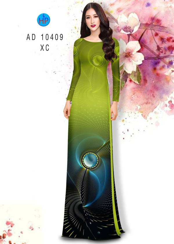 Vải Áo Dài Hoa Văn Mới Ra AD 10409 41 Vải Áo Dài Hoa Văn Mới Ra AD 10409