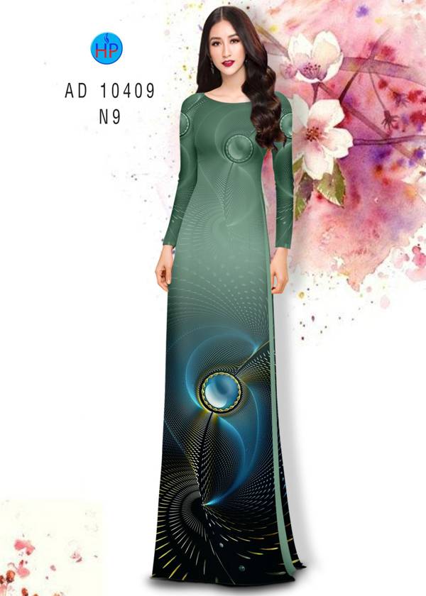 Vải Áo Dài Hoa Văn Mới Ra AD 10409 46 Vải Áo Dài Hoa Văn Mới Ra AD 10409