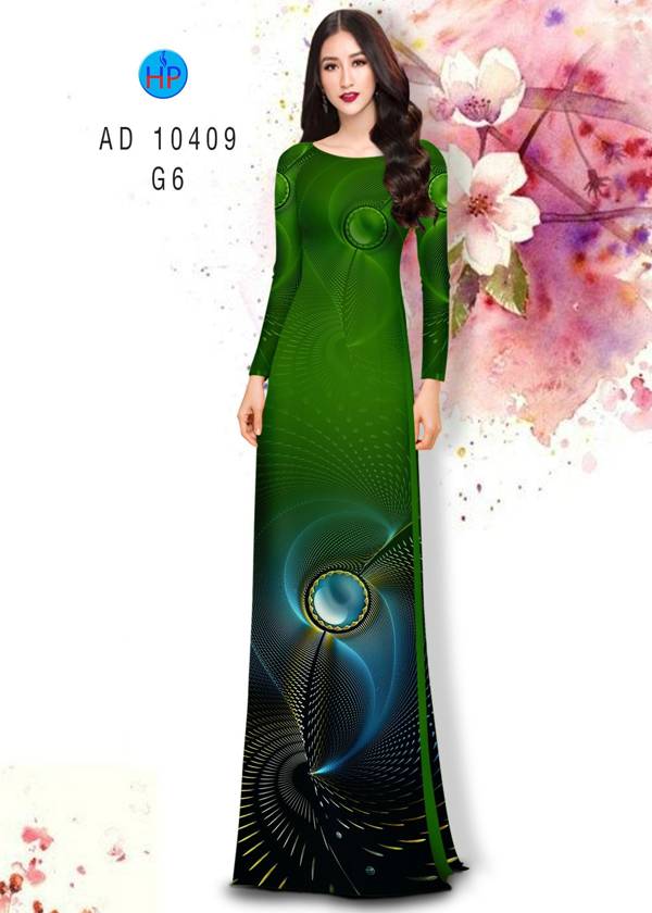 Vải Áo Dài Hoa Văn Mới Ra AD 10409 51 Vải Áo Dài Hoa Văn Mới Ra AD 10409