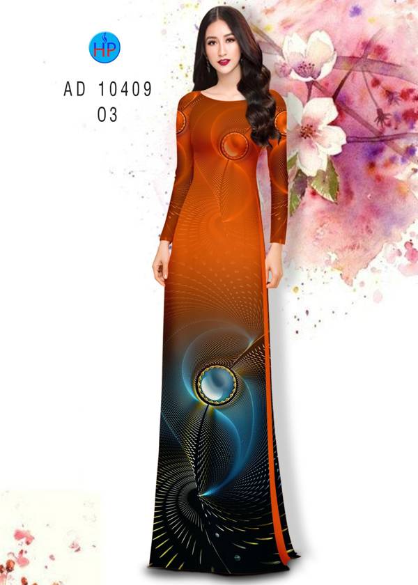 Vải Áo Dài Hoa Văn Mới Ra AD 10409 50 Vải Áo Dài Hoa Văn Mới Ra AD 10409