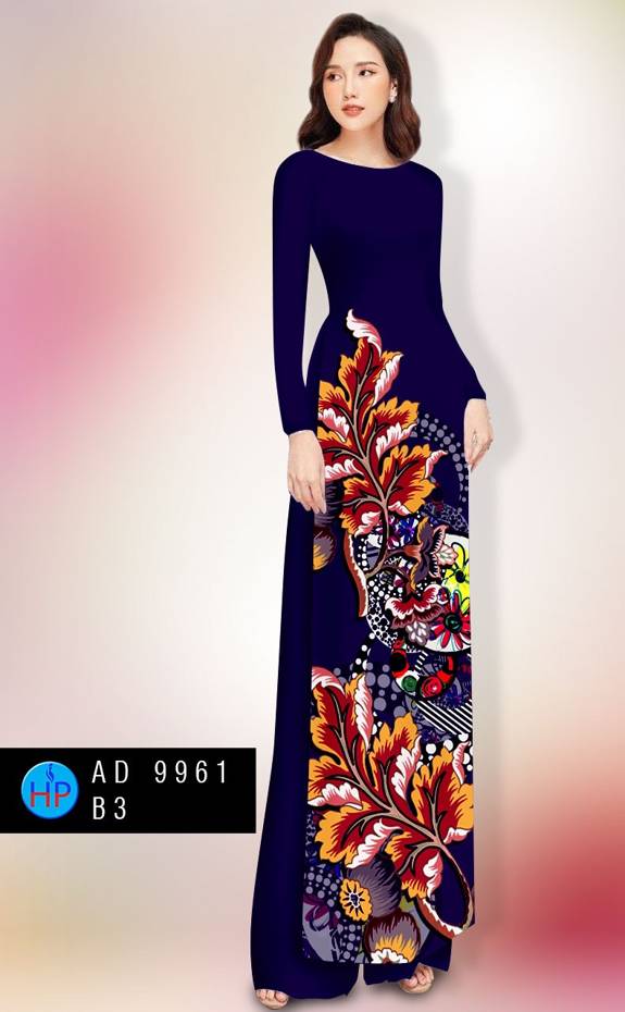 Vải Áo Dài In Hình Lá Vừa Ra AD 9961 48 Vải Áo Dài In Hình Lá Vừa Ra AD 9961