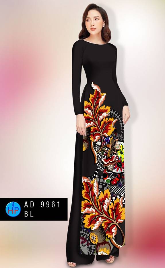Vải Áo Dài In Hình Lá Vừa Ra AD 9961 50 Vải Áo Dài In Hình Lá Vừa Ra AD 9961