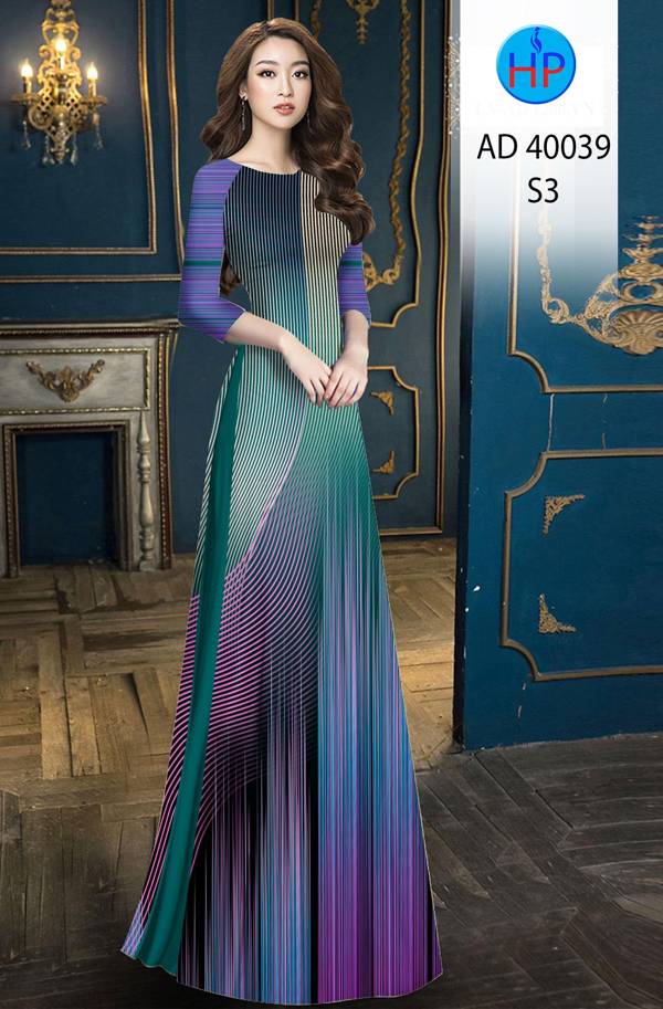 Vải Áo Dài Hoa Văn Mới Ra AD 40039 42 Vải Áo Dài Hoa Văn Mới Ra AD 40039