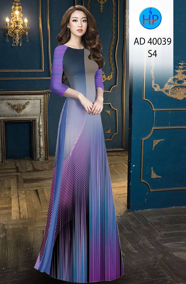 Vải Áo Dài Hoa Văn Mới Ra AD 40039 48 Vải Áo Dài Hoa Văn Mới Ra AD 40039