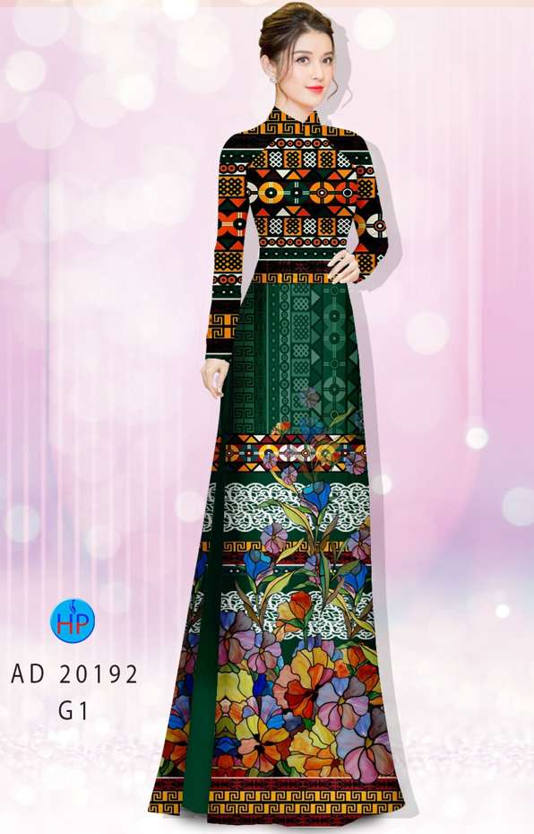 Vải Áo Dài Hoa Văn Độc Đáo AD 20192 40 Vải Áo Dài Hoa Văn Độc Đáo AD 20192