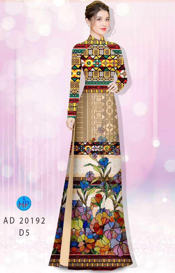 Vải Áo Dài Hoa Văn Độc Đáo AD 20192 39 Vải Áo Dài Hoa Văn Độc Đáo AD 20192