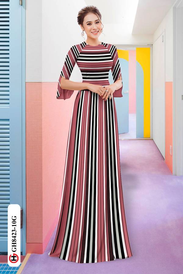 Vải Áo Dài Hoa Văn Sọc Thiết Kế 2021 AD GH8423 44 Vải Áo Dài Hoa Văn Sọc Thiết Kế 2021 AD GH8423