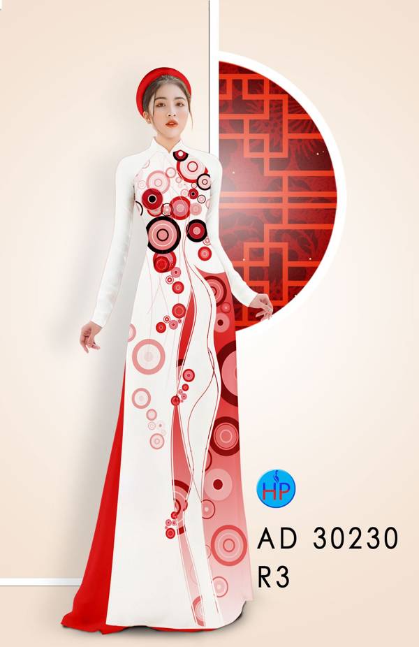 Vải Áo Dài Hoa Văn Thiết Kế 2021 AD 30230