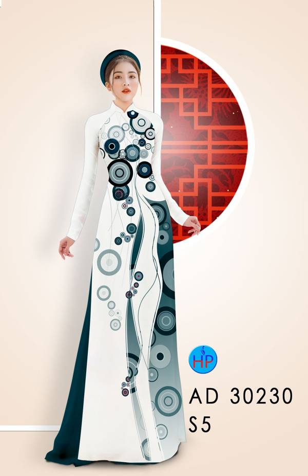Vải Áo Dài Hoa Văn Thiết Kế 2021 AD 30230