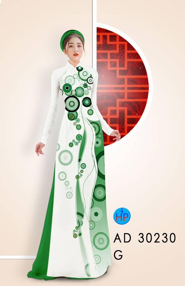 Vải Áo Dài Hoa Văn Thiết Kế 2021 AD 30230