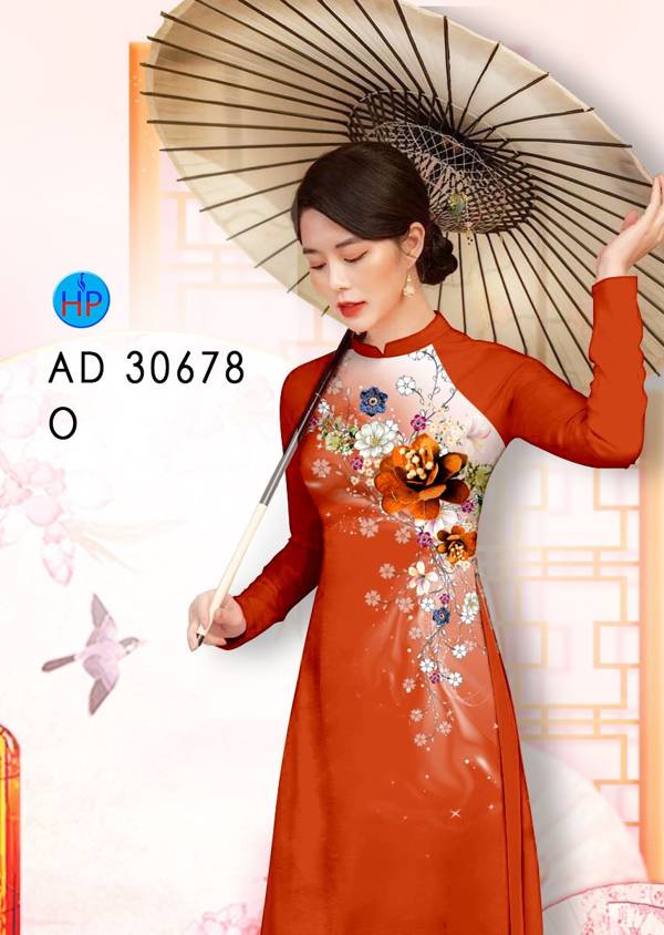 Vải Áo Dài Hoa In 3D Mới Ra AD 30678 52 Vải Áo Dài Hoa In 3D Mới Ra AD 30678