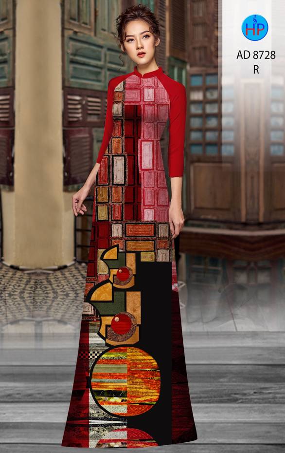 Vải Áo Dài Hoa Văn Thiết Kế 2021 AD 8728