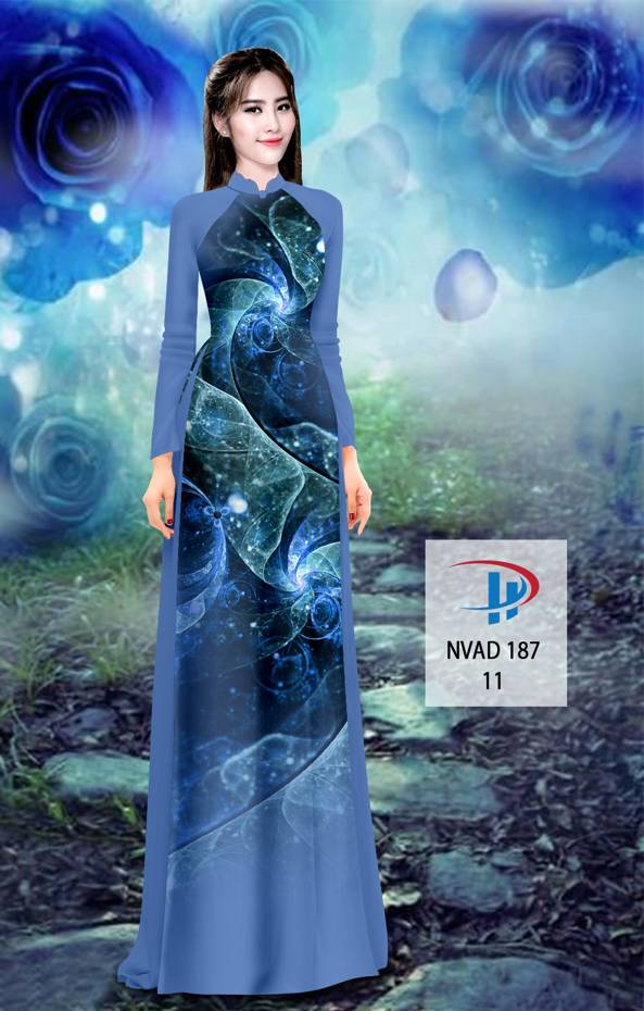 Vải Áo Dài Hoa Văn Vừa Ra  AD NVAD187