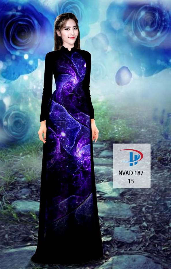 Vải Áo Dài Hoa Văn Vừa Ra  AD NVAD187