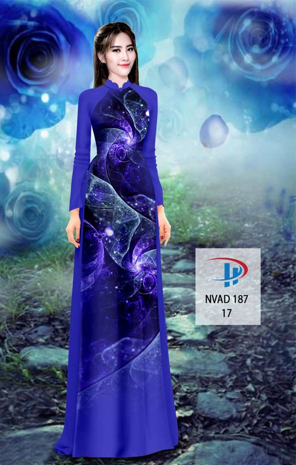 Vải Áo Dài Hoa Văn Vừa Ra  AD NVAD187