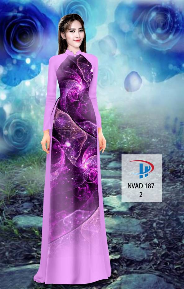 Vải Áo Dài Hoa Văn Vừa Ra  AD NVAD187