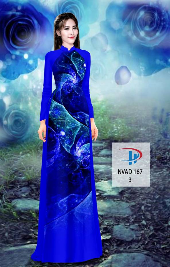 Vải Áo Dài Hoa Văn Vừa Ra  AD NVAD187