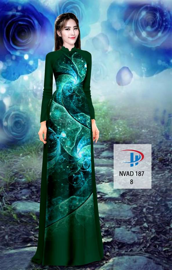 Vải Áo Dài Hoa Văn Vừa Ra  AD NVAD187