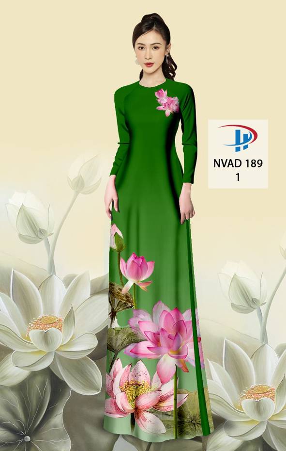 Vải Áo Dài Hoa Sen Mới Ra AD NVAD189 69 Vải Áo Dài Hoa Sen Mới Ra AD NVAD189