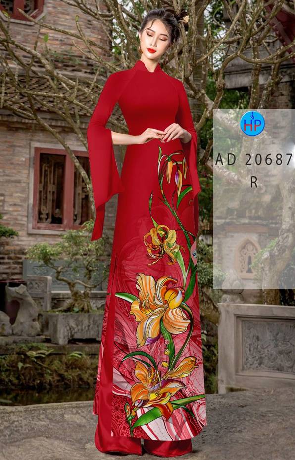 Vải Áo Dài Hoa in 3D Vừa Ra AD 20687 45 Vải Áo Dài Hoa in 3D Vừa Ra  AD 20687