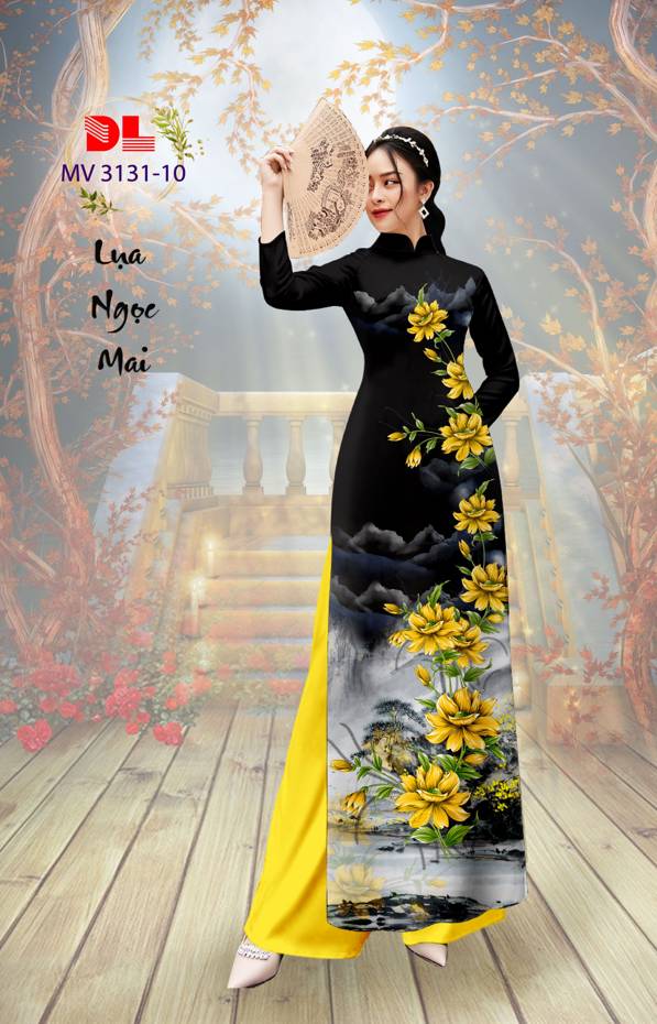 Vải Áo Dài Hoa In 3D Vừa Ra AD MV3131 54 Vải Áo Dài Hoa In 3D Vừa Ra  AD MV3131
