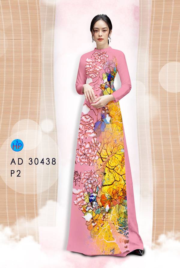 Vải Áo Dài Hoa In 3D Thiết Kế 2021 AD 30438 36 Vải Áo Dài Hoa In 3D Thiết Kế 2021 AD 30438