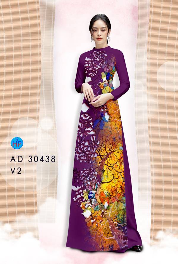Vải Áo Dài Hoa In 3D Thiết Kế 2021 AD 30438 42 Vải Áo Dài Hoa In 3D Thiết Kế 2021 AD 30438