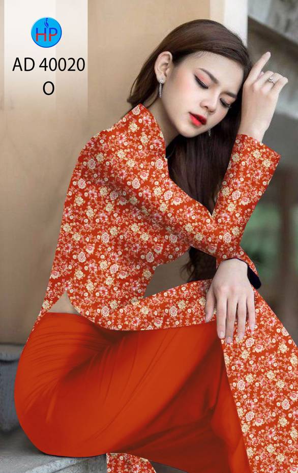 Vải Áo Dài Hoa Đều Vừa Ra  AD 40020