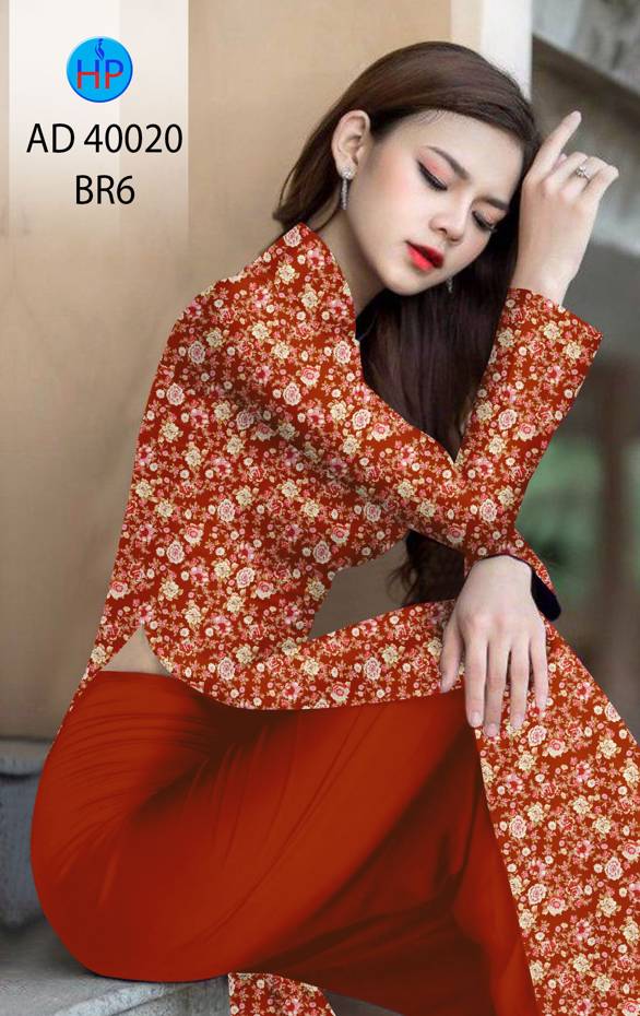Vải Áo Dài Hoa Đều Vừa Ra  AD 40020
