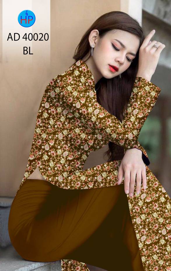 Vải Áo Dài Hoa Đều Vừa Ra  AD 40020