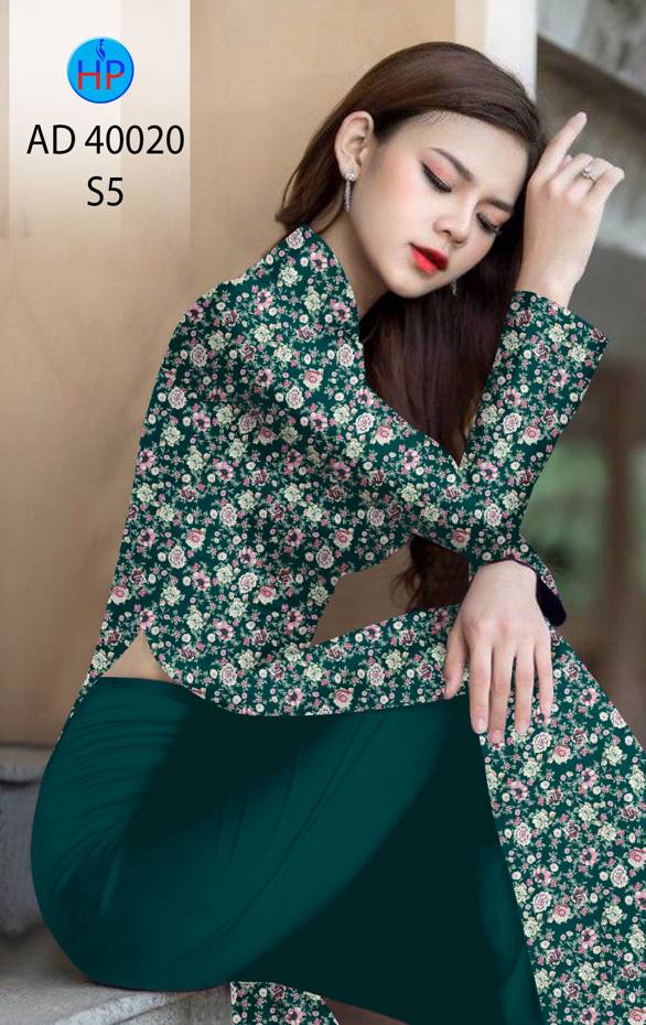 Vải Áo Dài Hoa Đều Vừa Ra  AD 40020