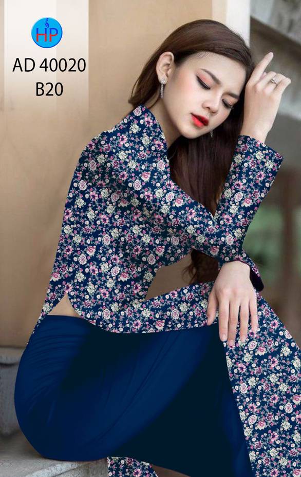 Vải Áo Dài Hoa Đều Vừa Ra  AD 40020