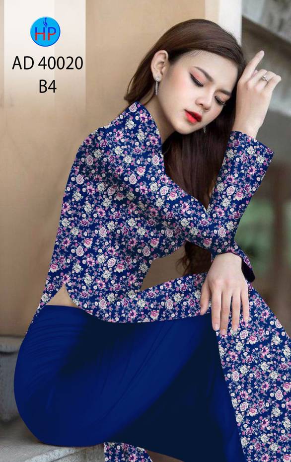 Vải Áo Dài Hoa Đều Vừa Ra  AD 40020