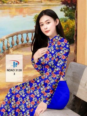 Vải Áo Dài Hoa Đều Độc Đáo AD NDAD3128 37 1a5dd758