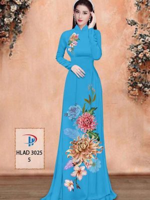 Vải Áo Dài Hoa Cúc Kiểu Mới AD HLAD3025 35 24d90b35