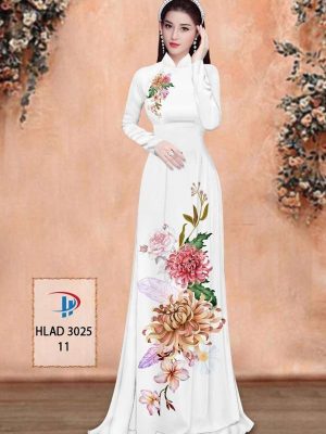 Vải Áo Dài Hoa Cúc Kiểu Mới AD HLAD3025 42 2f773aad