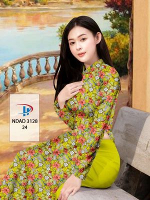 Vải Áo Dài Hoa Đều Độc Đáo AD NDAD3128 41 3f7175a0