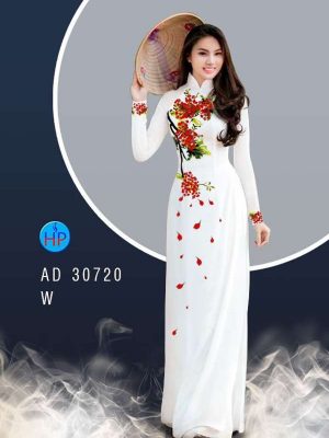 Vải Áo Dài Hoa Phượng Mới Ra AD 30720 32 4227fa0d