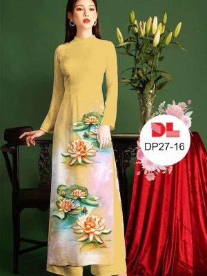 Vải Áo Dài Hoa Sen Mới Ra AD DP27 15 4c803c19